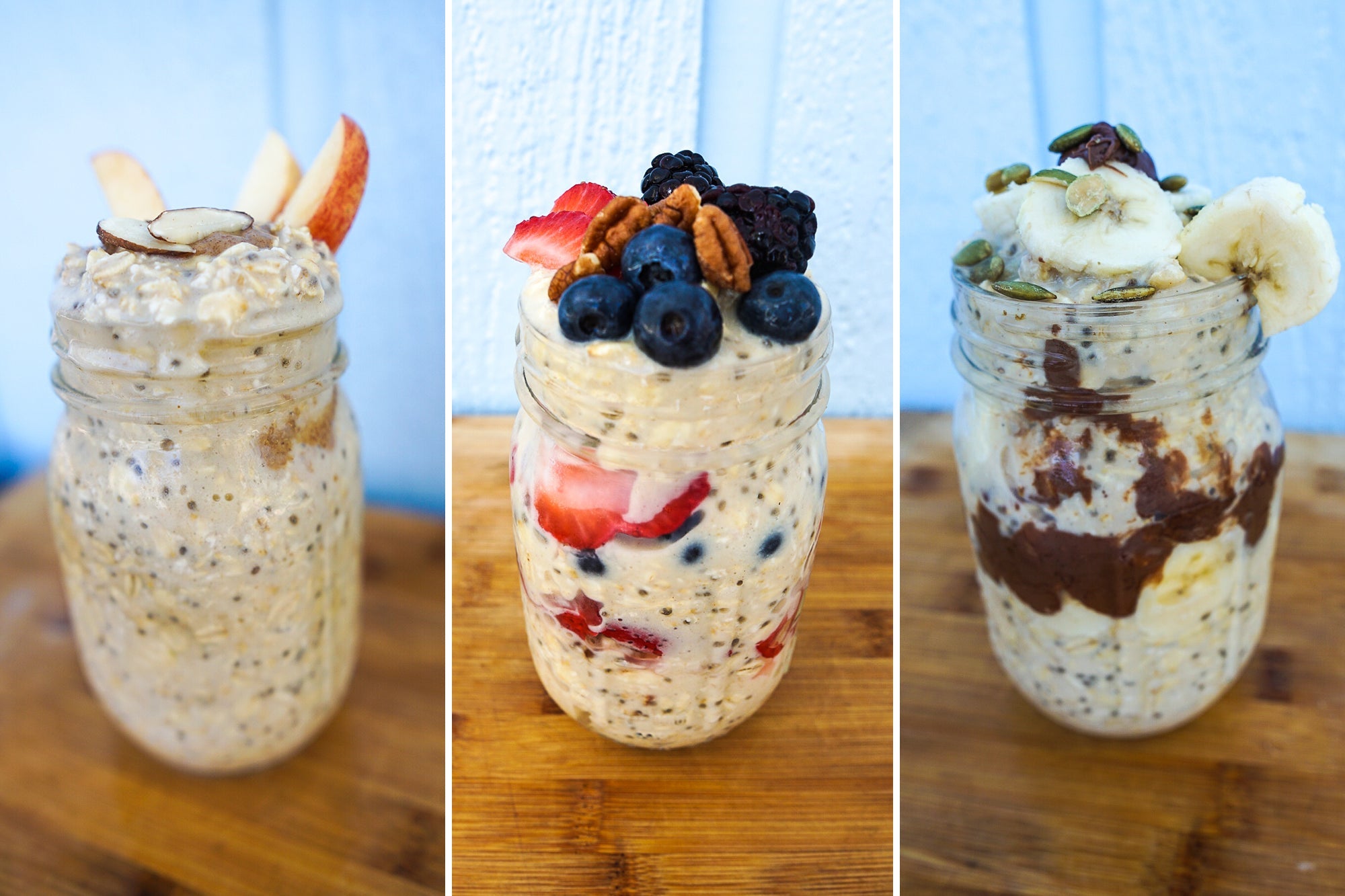 TrueFit protein powder cinnamon churro overnight oats
