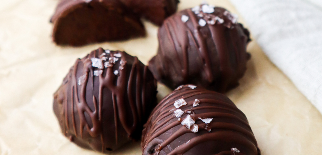 Chocolate collagen protein truffles