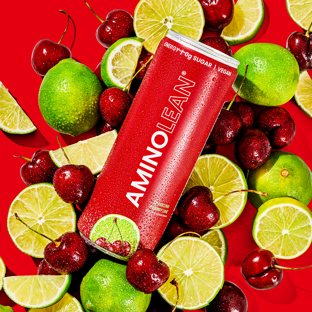 AminoLean Energy Drink - Cherry Lime