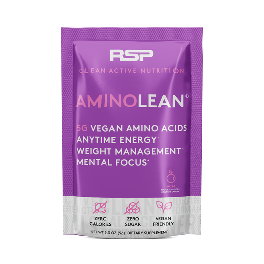 AminoLean Naturally Sweetened Stick Packs - Acai