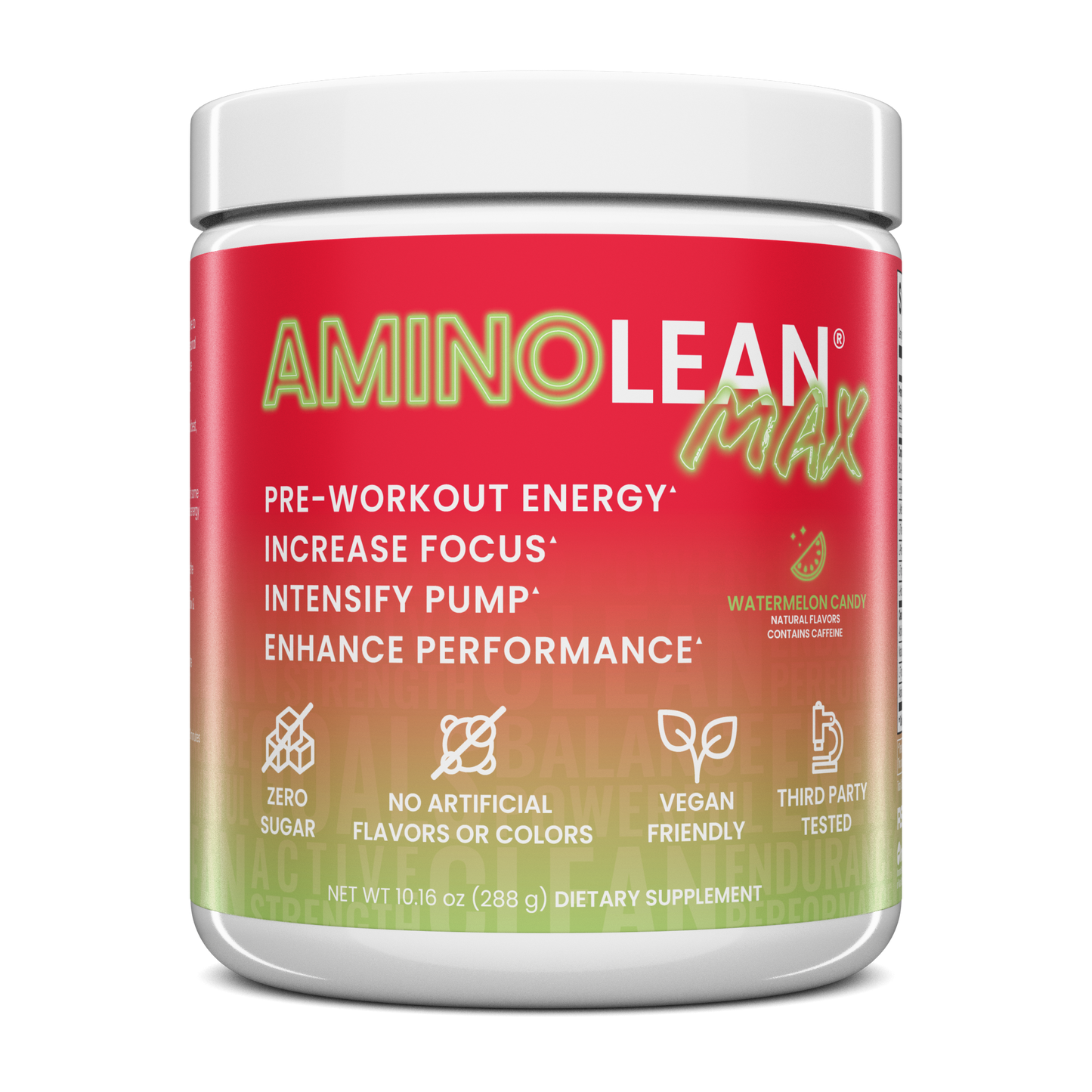 AminoLean MAX Pre Workout - Watermelon Candy