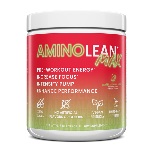 AminoLean MAX Pre Workout - Watermelon Candy