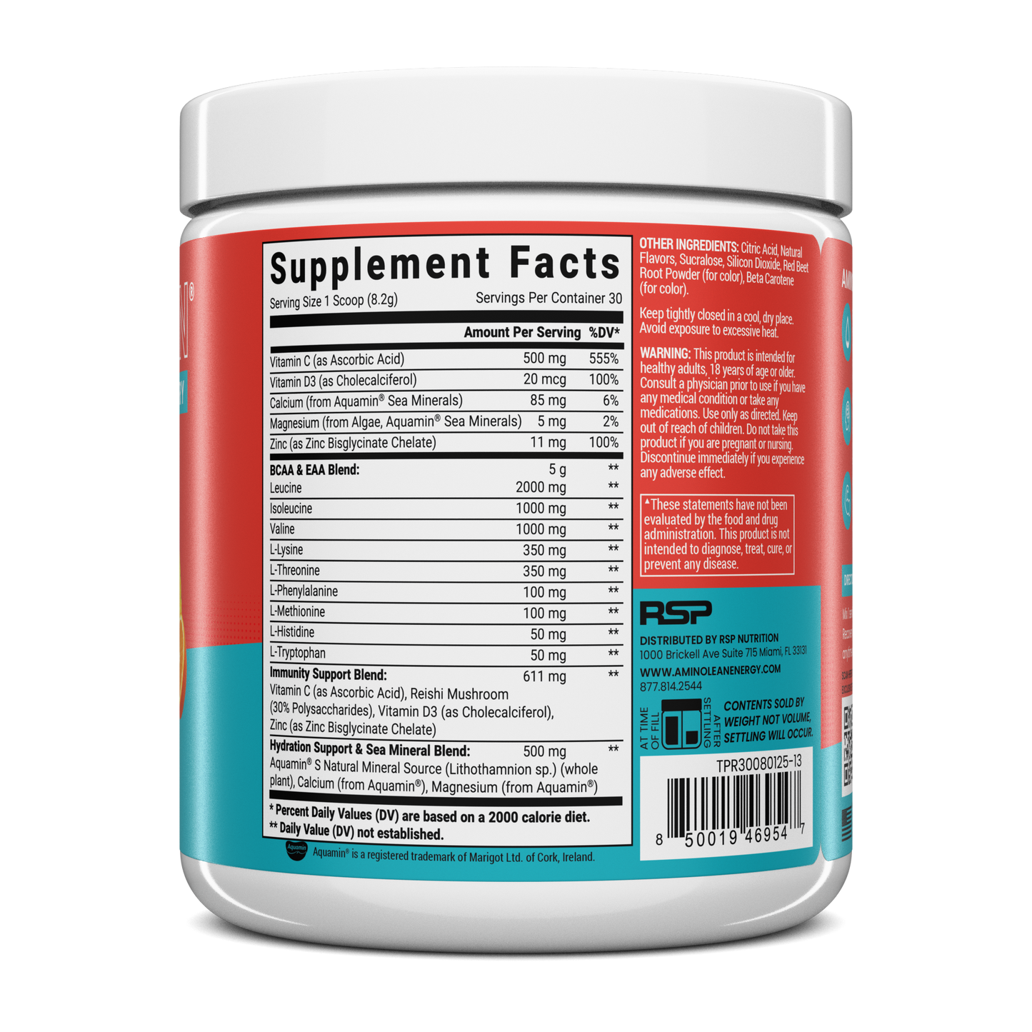 AminoLean Hydration + Recovery - Tropical Punch