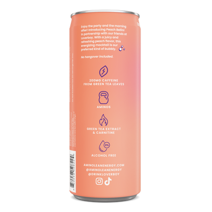 AminoLean Energy Drink - Peach Bellini