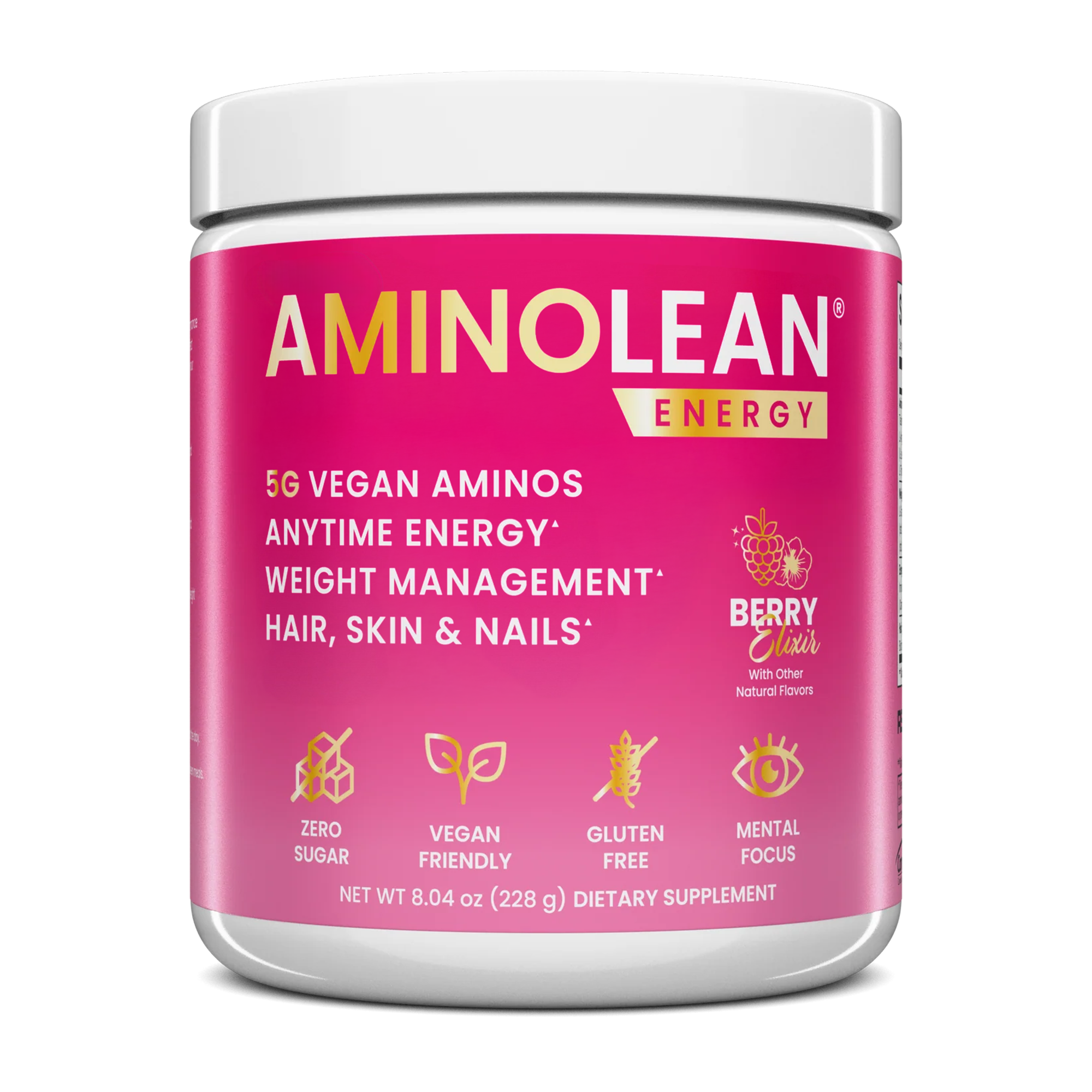 AminoLean Pre Workout - Berry Elixir - AminoLean | TrueFit