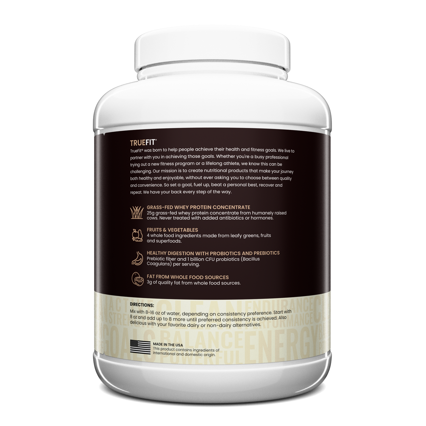 TrueFit Protein Powder- Chocolate