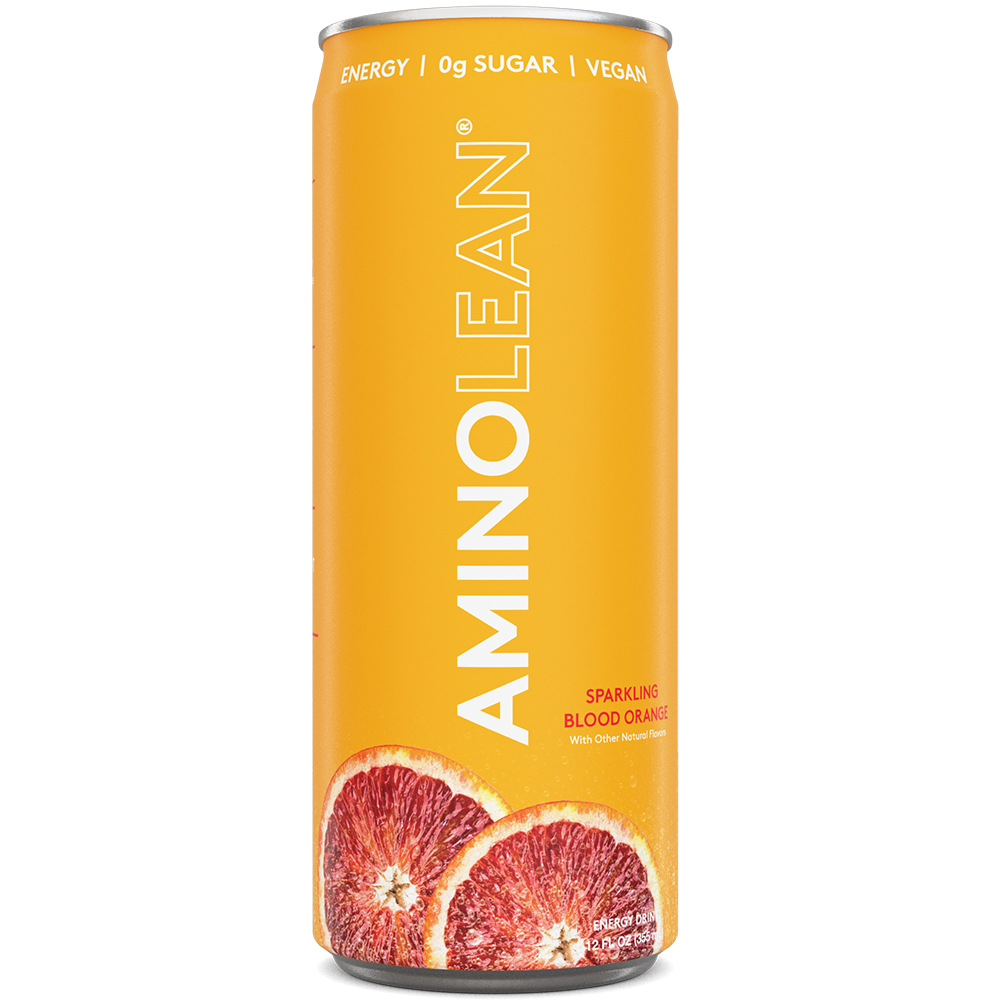 Amino Lean Energy Drink sparkling blood orange