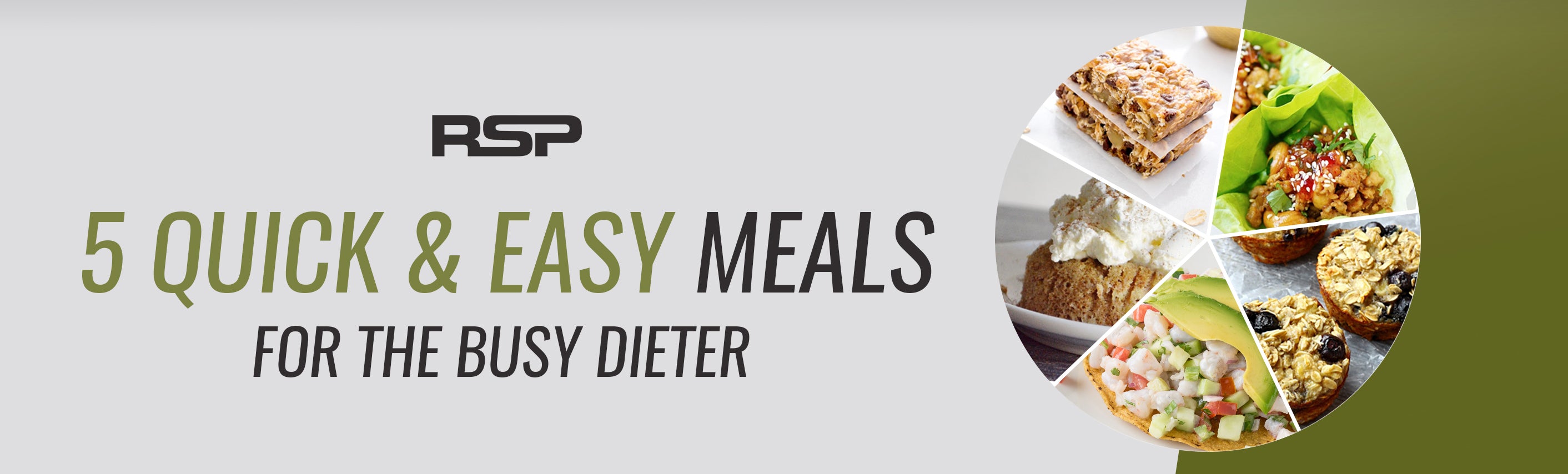 Five quick and easy healthy meals for the busy dieter