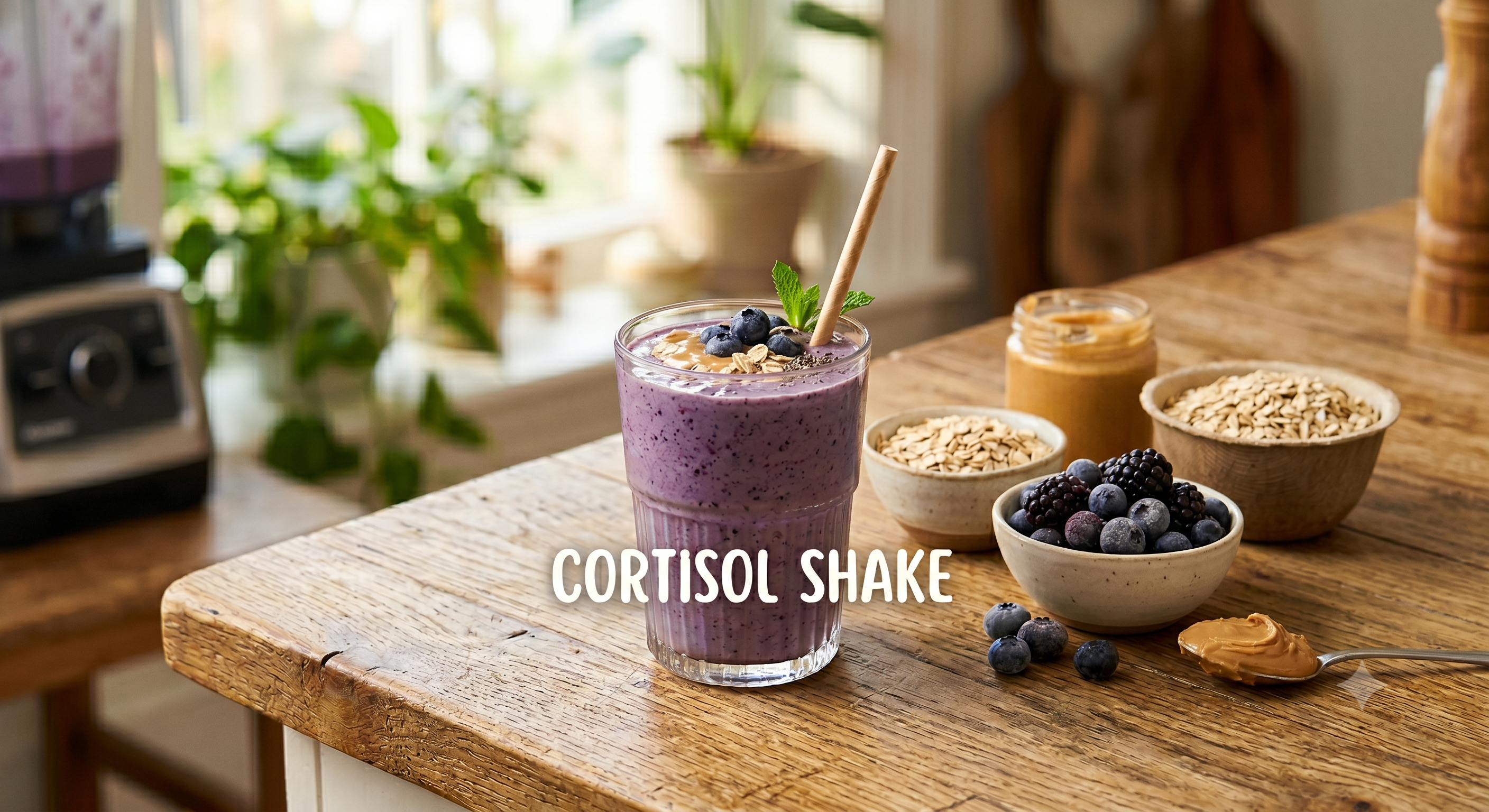 The "Cortisol Face" Smoothie: What to Drink Before Your Morning Coffee