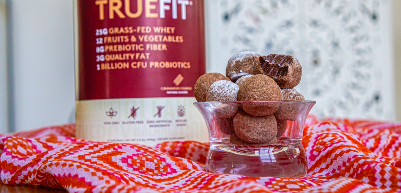 Cinnamon Churro Truefit protein powder truffles