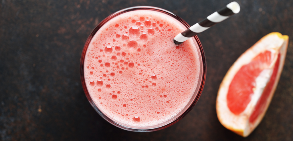 Grapefruit and Banana Protein Smoothie for Weight Loss