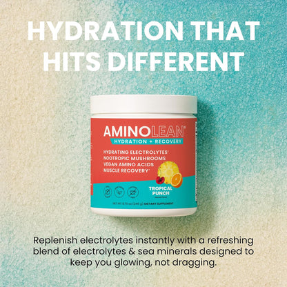 AminoLean Hydration + Recovery - Orange Splash