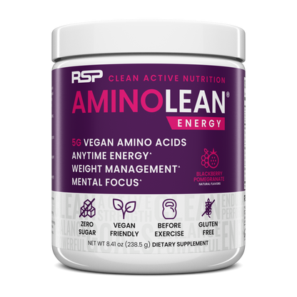 AminoLean Pre Workout - Blackberry Pomegranate