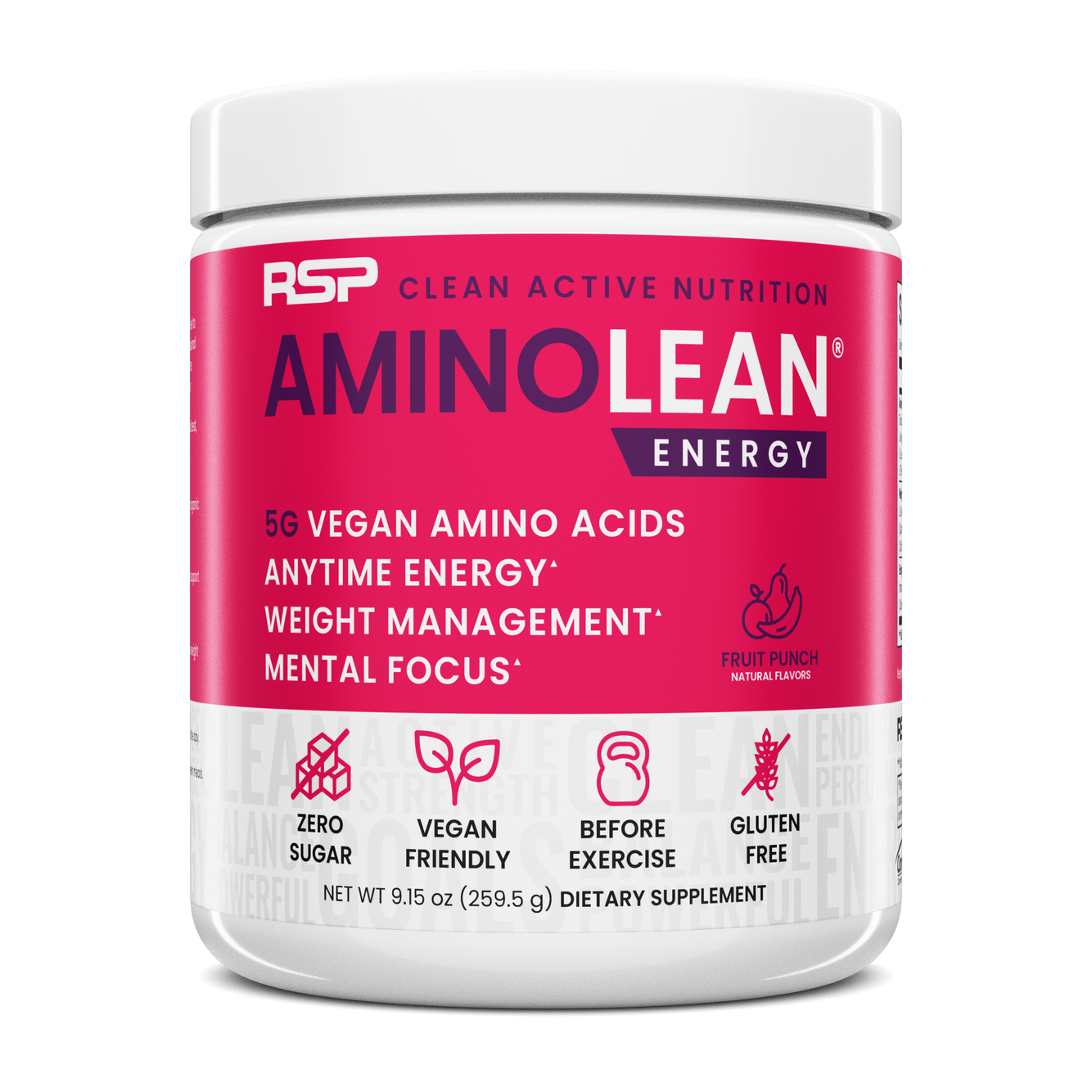 Pre and Post Workout AminoLean RSP Nutrition