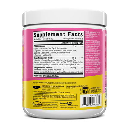 AminoLean Pre Workout - Pink Lemonade