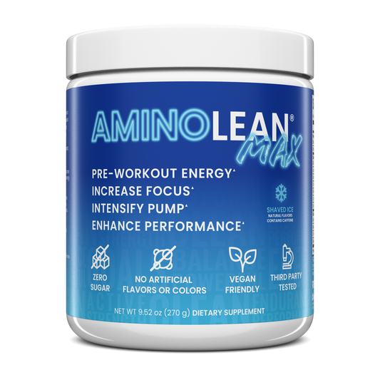 AminoLean MAX Pre Workout - Shaved Ice
