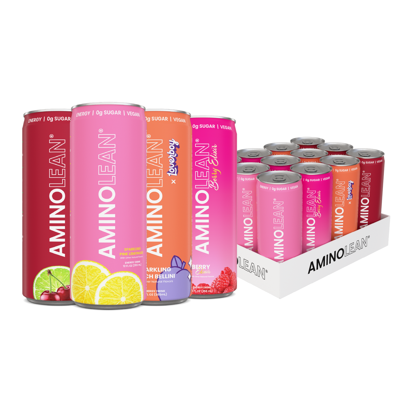 AminoLean Energy Drink - Summer Variety Pack