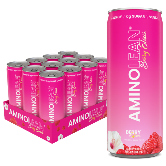 AminoLean Energy Drink - Berry Elixir