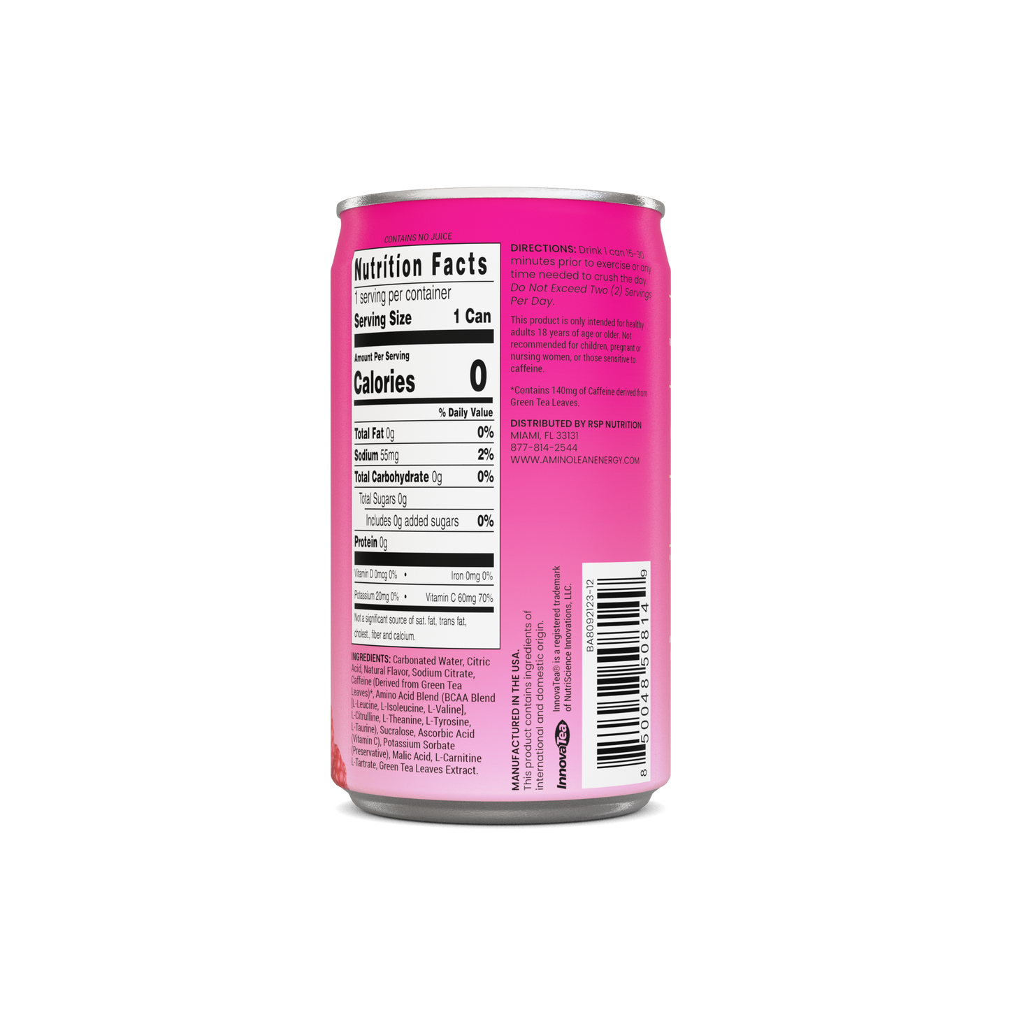 AminoLean Energy Drink Minis - Berry Elixir