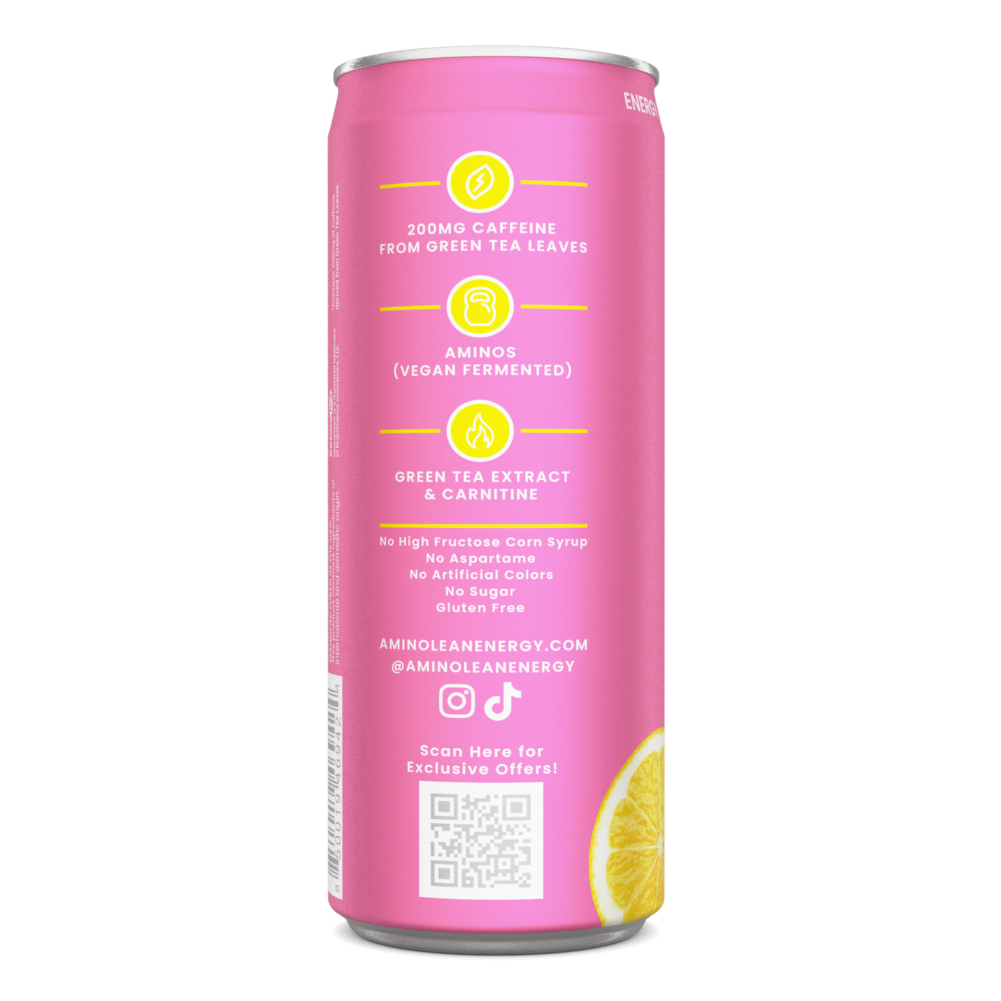 AminoLean Energy Drink - Pink Lemonade