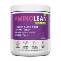 AminoLean Pre Workout Naturally Sweetened - Acai