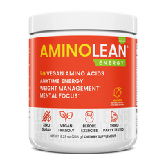 AminoLean Pre Workout Naturally Sweetened - Mango