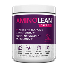 AminoLean Pre Workout - Blackberry Pomegranate