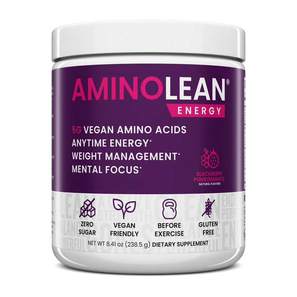 rsp l carnitine AminoLean Energy Pre Workout, Blackberry Pomegranate Herbal Complex