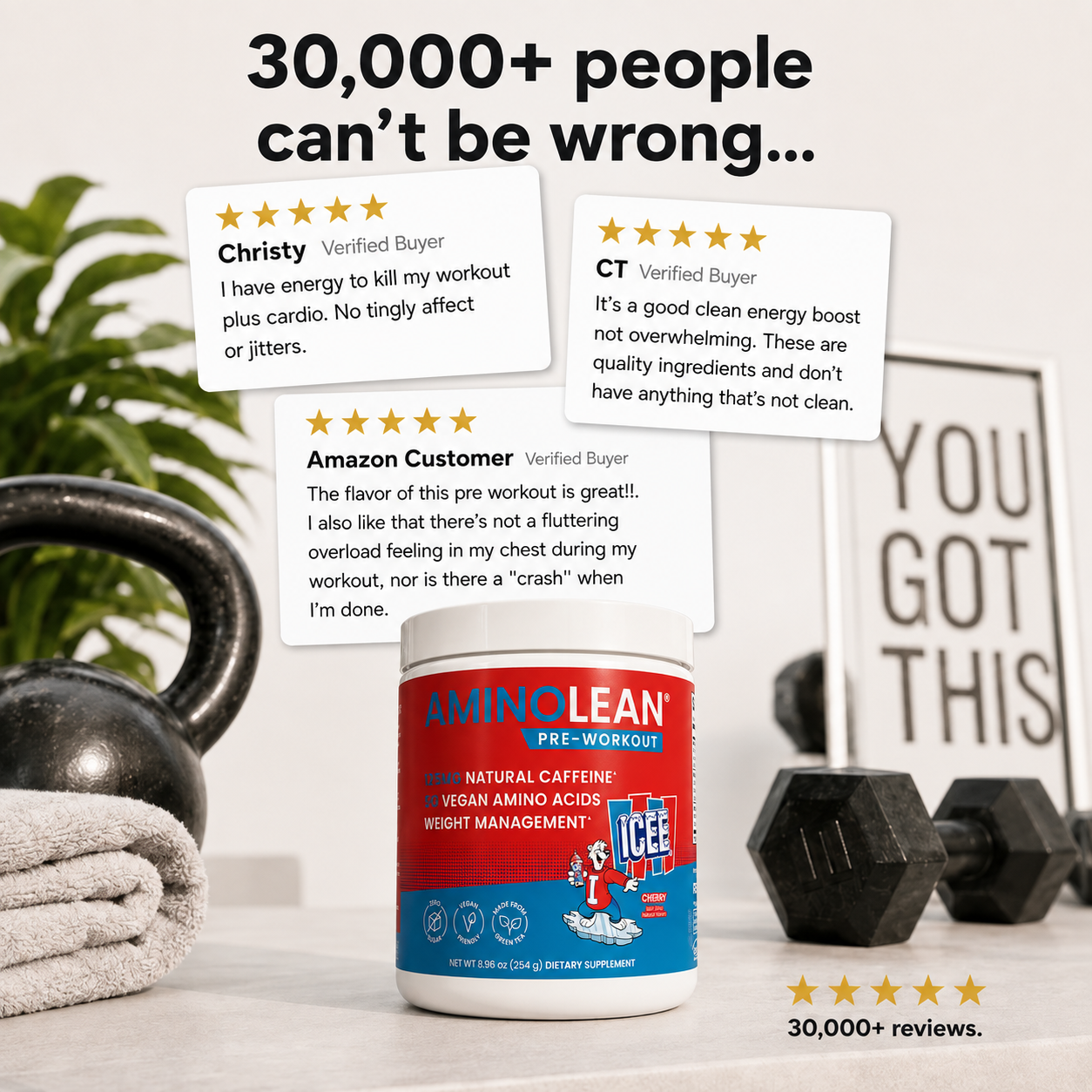 AminoLean Pre Workout - Watermelon