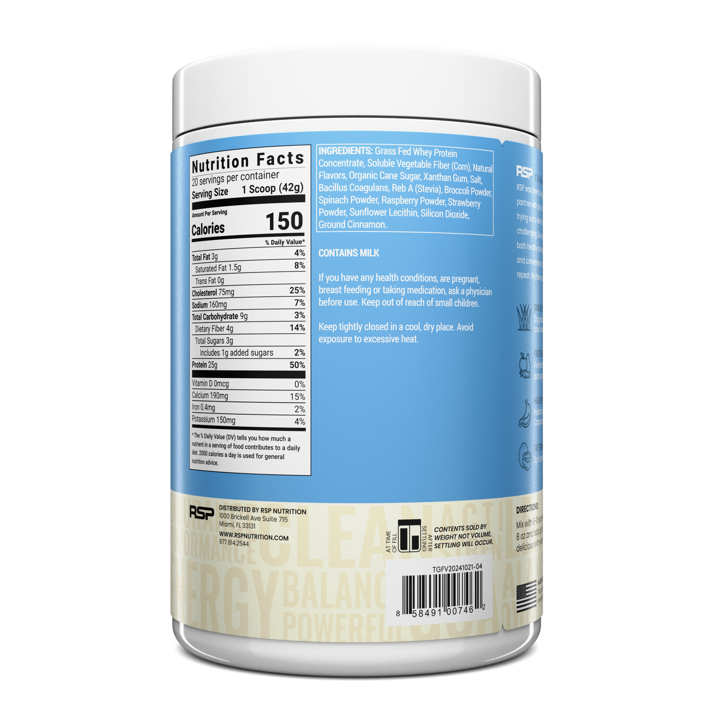 TrueFit Protein Powder - Vanilla