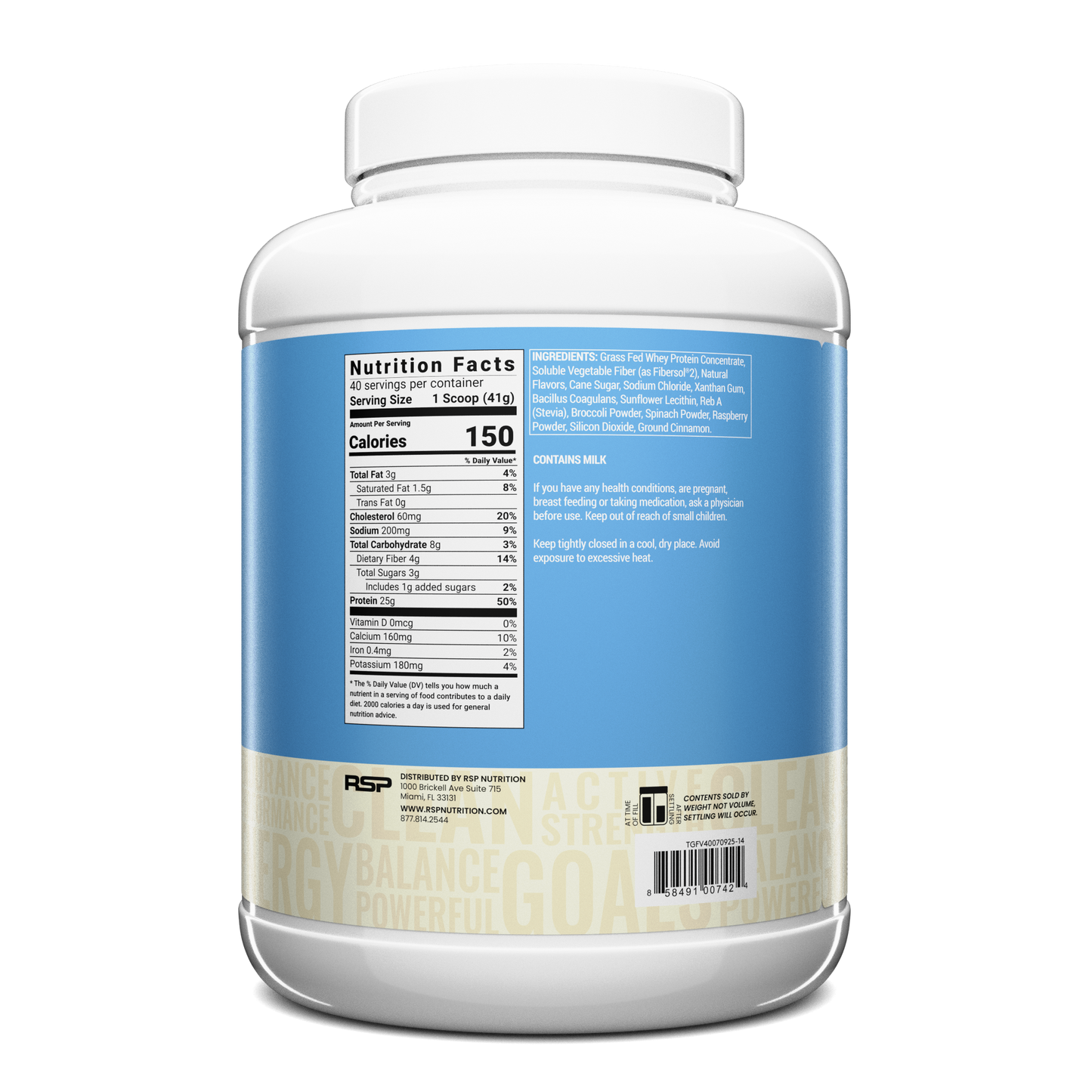TrueFit Protein Powder - Vanilla