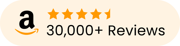 More than 30,000 reviews on Amazon, with an average rating of 4.3 stars out of 5.