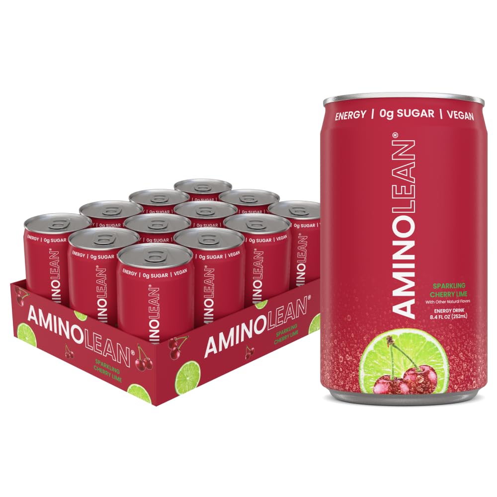 AminoLean Energy Drink Minis - Cherry Lime