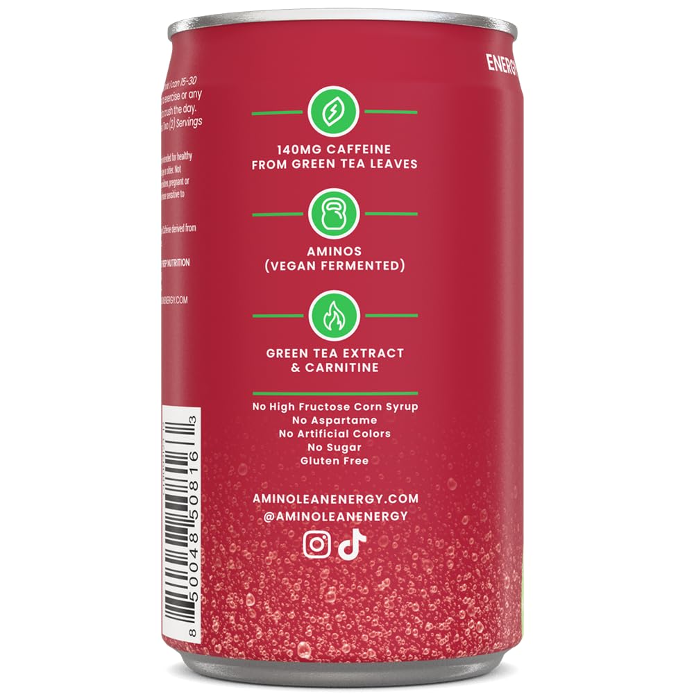 AminoLean Energy Drink Minis - Cherry Lime