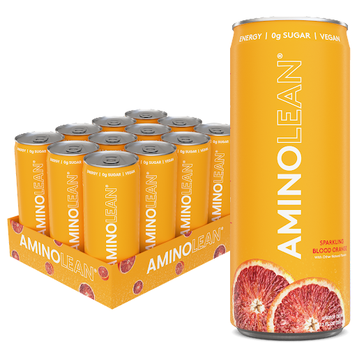 Amino Lean Energy Drink sparkling blood orange
