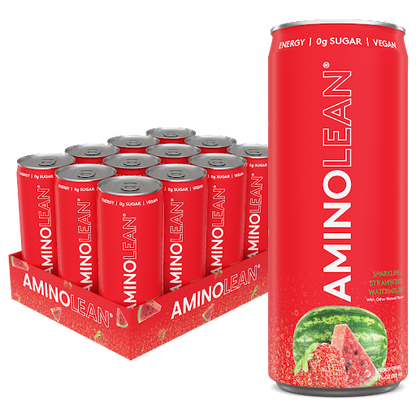 amino lean energy drink strawberry watermelon