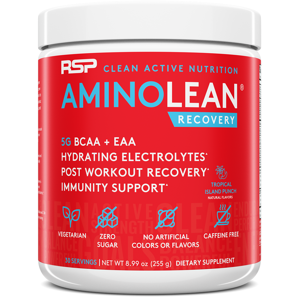 amino lean recovery tropical island punch