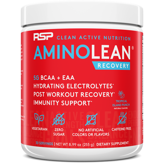 amino lean recovery tropical island punch