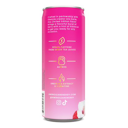 aminolean energy drink berry alixir