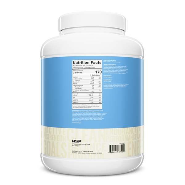 TrueFit Grass Fed Protein & Meal Replacement Powder - Chocolate