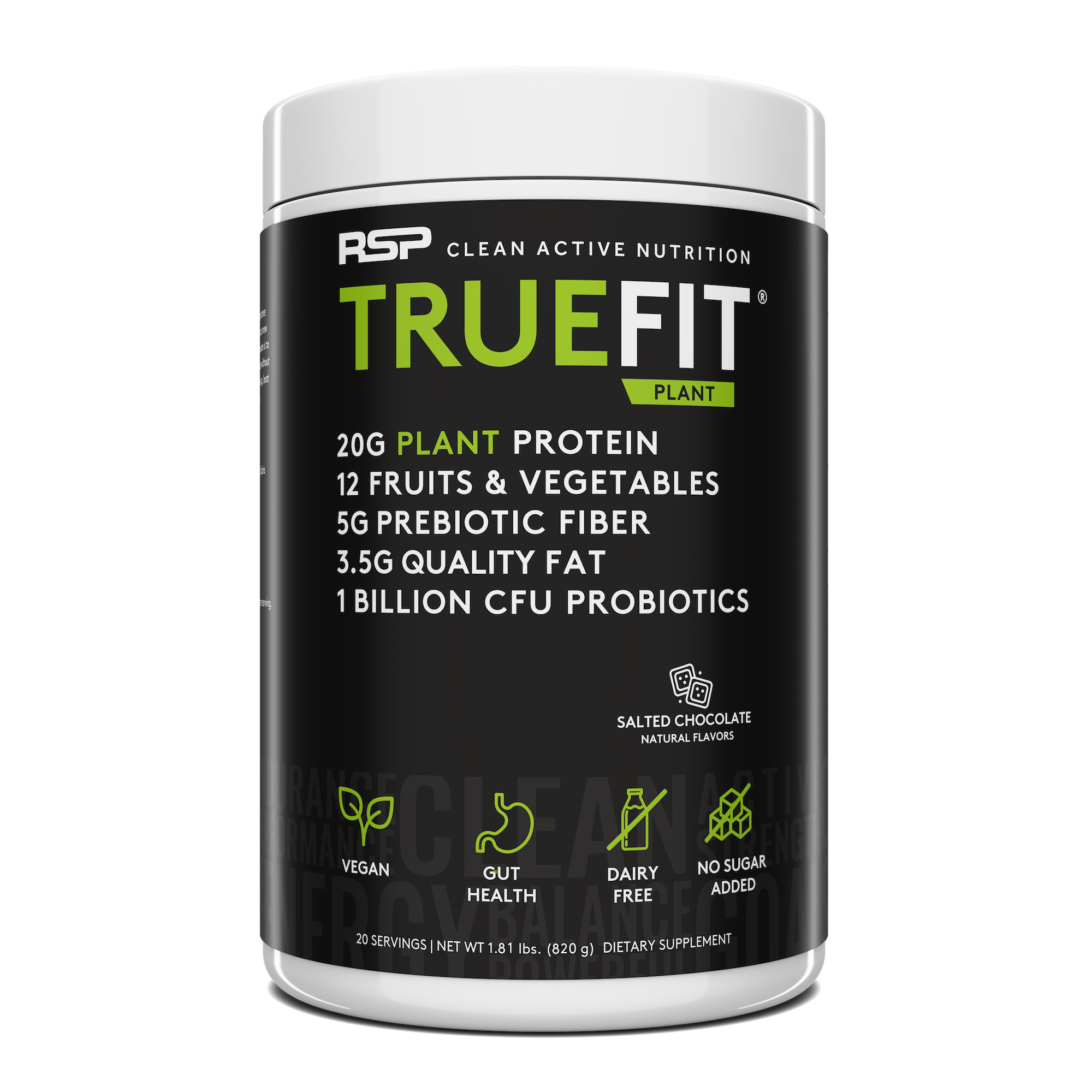 Meal Replacement Plant Protein Powder TrueFit Plant Salted