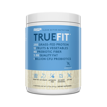 truefit grass fed protein powder vanilla
